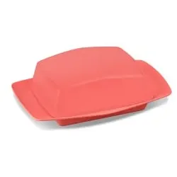 Koziol Butterdose RIO, seitliche Griffe 7619704 , Farbe: koralle