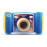 VTech – Kidizoom Smile Blau Kamera für Kinder, ab 3 Jahren – Version FR