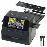 Somikon 3in1-Foto-, Dia- & Negativscanner mit 22 MP und HDMI-Ausgang, Akku (Scanner, Bilder Scanner, Digitalisierung)