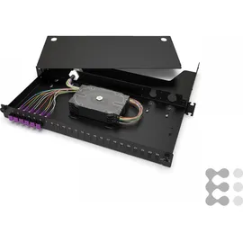 Corning Cable Systems Corning LANSCAPE Spleißbox LAN1 6 xLCD OM3/4 PGTL sw LAN1-12AV-PGTL-B