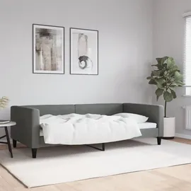 vidaXL Tagesbett 100 x 200 cm Dunkelgrau