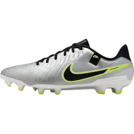Nike Legend 10 Academy Herren Metallic Silver/Black-Volt 44,5