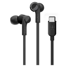 Belkin Rockstar Kopfhörer USB-C schwarz