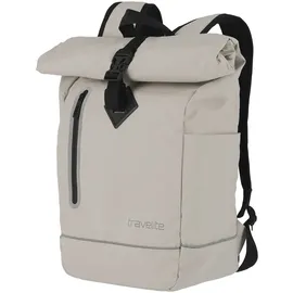 Travelite Rucksack Basics Roll-Up Backpack Plane Ivory