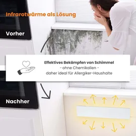 Dalsys Anti-Schimmel-Heizung 60 W Weiß