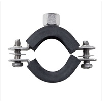 Symbionet Edelstahl Rohrschelle 1 1/2' 48-52mm va Rohrhalter Rohrbefestigung