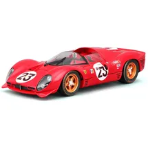 BBURAGO 330 P4 Daytona 1967 rot 1:24