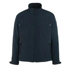 Softshelljacke "DRESDEN" Unique Einfarbig - XL - schwarzblau