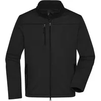 James & Nicholson Herren Softshell Jacke Recycled Polyester schwarz,