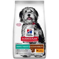 Hills Science Plan Perfect Weight + Active Mobility Hundefutter Medium