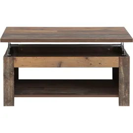 Forte Couchtisch »Clif« mit Funktion, Breite 110 cm beige