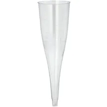Papstar 12186 50 Ø 5 cm Höhe 17,5 cm), glasklar