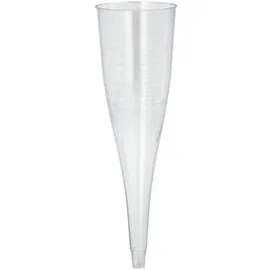 Papstar 12186 50 Ø 5 cm Höhe 17,5 cm), glasklar