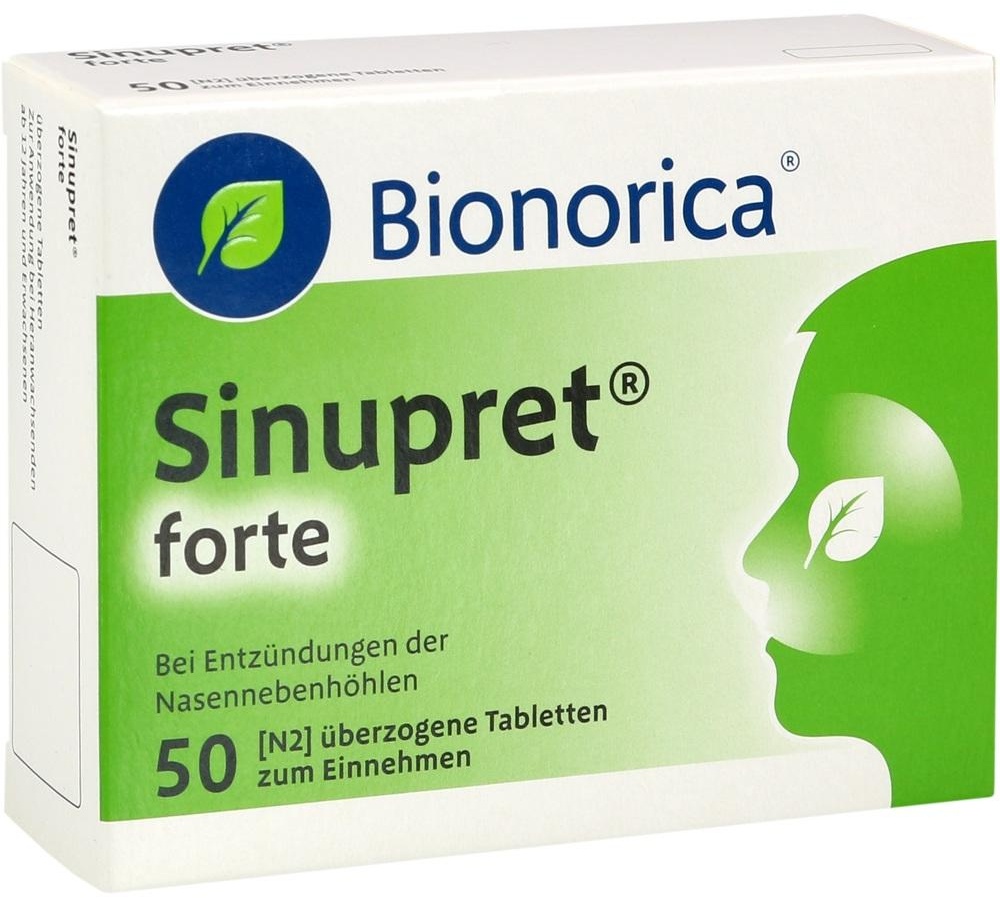 sinupret forte dragees 50