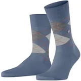 Burlington Manchester Business-Socken 1 Paar Blau 46-50