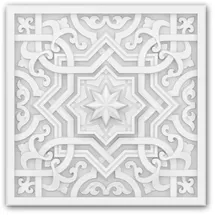 PROFHOME DECOR Deckenplatte PROFHOME 2 St. 29,2 x 29,2 x 6 cm
