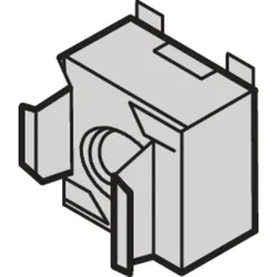 SCHROFF Erdungskäfigmutter M5 - ERDUNGSKAEFIGMUTTER M5 100ST.