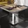 GGM Möbel Bistro Loungetisch Braun Sheesham 80 x 80 x 41 cm