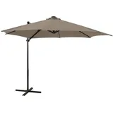 vidaXL Ampelschirm Ø 300 cm Taupe