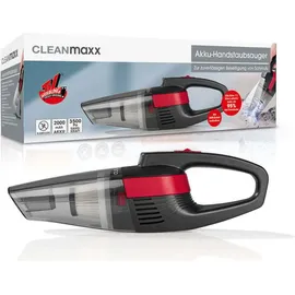 Clean Maxx CLEANmaxx Akku-Handstaubsauger kabellos 15W - grau/rot