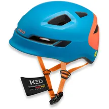 KED Pop-ii-lite 48-52 cm Unisex petrol/orange matt 2023