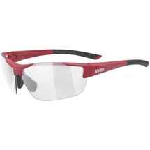 Uvex Sportstyle 612 Variomatic light 3390 red matt/smoke