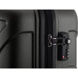suitline 4-Rollen Cabin 55 cm / 34 l grau