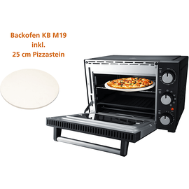 Steba Backofen KB M19 inkl. Pizzastein Minibackofen