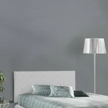 Talamo Italia Bettkopfteil Cleo, Kopfteil aus Kunstleder an der Wand, 100% Made in Italy, geeignet für ein Queen-Size-Bett, Cm 130x60, Weiß - Weiß