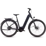 Cube Kathmandu Hybrid Comfort Pro 800 2025 28 Zoll RH 62 cm night'n'chrome Easy Entry