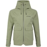 Berghaus Highraise Gore-Tex Wasserdichte Shell-Jacke für Damen, Oil Green