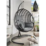 Destiny Coco Deluxe II Hängesessel Grau meliert