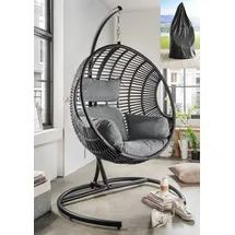 Destiny Coco Deluxe II Hängesessel Grau meliert