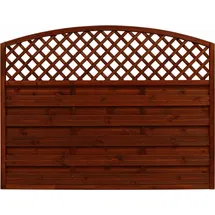 Andrewex Sichtschutzzaun Element BK 180 x 120 cm braun