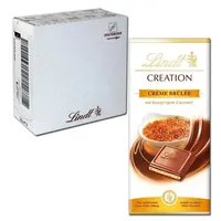 Lindt Creation Vollmilch Schokolade Crème Brûlée 14x 150g Tafel