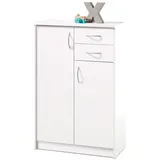 Die Möbelfundgrube Kommode 74 x 112 x 35 cm Weiß