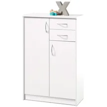 Die Möbelfundgrube Kommode 74 x 112 x 35 cm Weiß