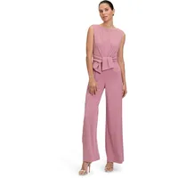 Vera Mont Damen Jumpsuit mit weitem Bein Desert Rose,48 - 48