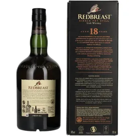 Redbreast Single Pot Still Irish Whiskey 46% vol 0,7 l Geschenkbox