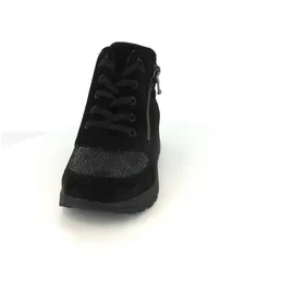 WALDLÄUFER Komfort Stiefeletten in schwarz, | Gr.: 38