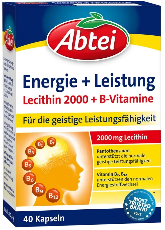 Abtei Energie+Leistung Kapseln 40 St