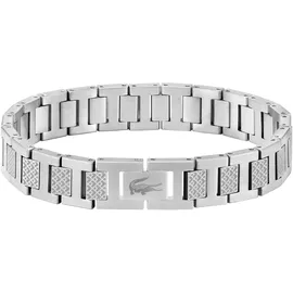 Lacoste Metropole Gliederarmband Silber 2040117 Größe OSFA