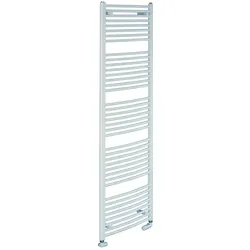 Badheizkörper Sophie, Sonderanfertigung möglich, 790mm x 500mm, gebogen, RAL9016