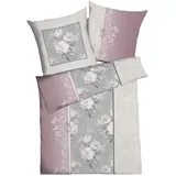 KAEPPEL Tabea Floral Rosa 135 x 200 cm + 80 x 80 cm