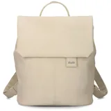 Zwei Freizeitrucksack Mademoiselle MR8 - Rucksack 29 cm (nubuk-sky) (1-tlg) beige onesize