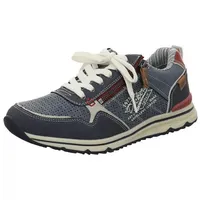 Dockers by Gerli Sportliche Schnürschuhe für Herren, blau, EU