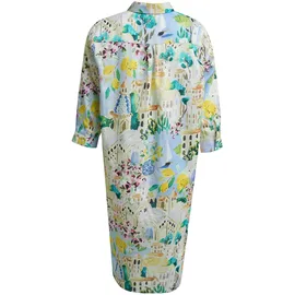 Milano Italy Hemdblusenkleid Freizeitkleid Blau 46