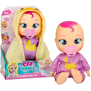 IMC TOYS Cry Babies Newborn Bath Time Zoe,