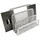 Helit Briefständer the mail network Metall Silber 3 St.