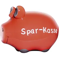 KCG Spardose Schwein klein rot 100683/10026913 Spar-Kasse